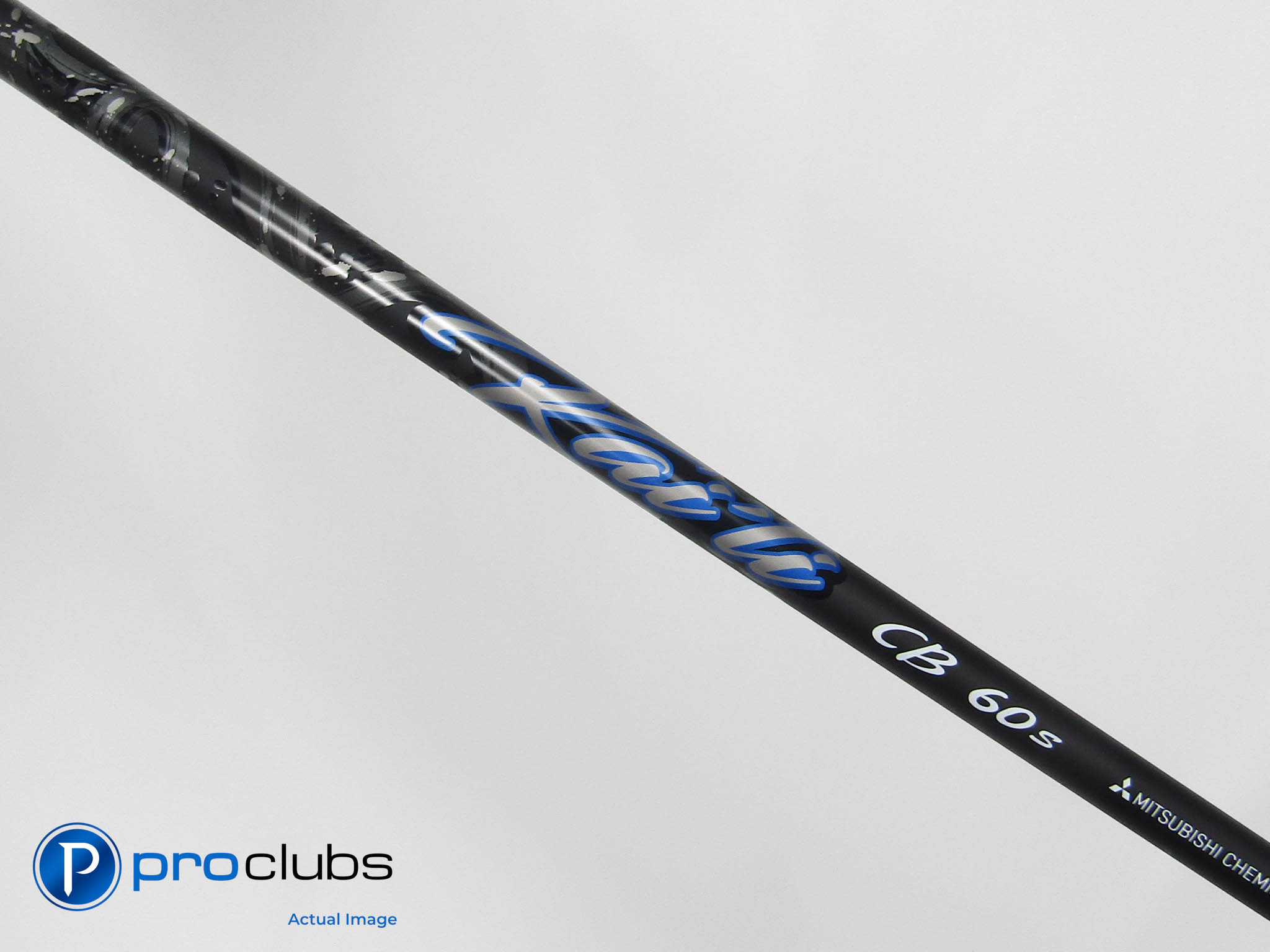 Mitsubishi Kai'li Dark Waves Blue CB 60 Stiff Driver Shaft
